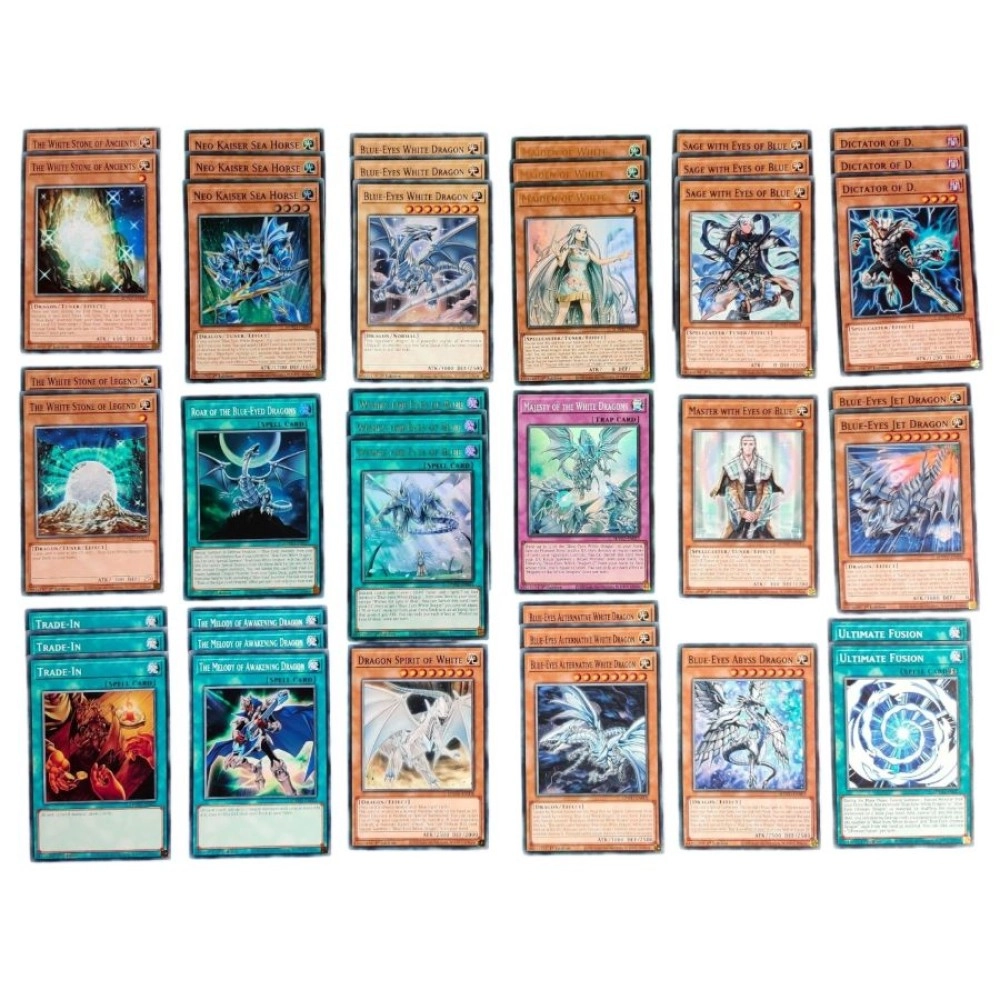 Yu-Gi-Oh! Blue-Eyes White Dragon Тесте